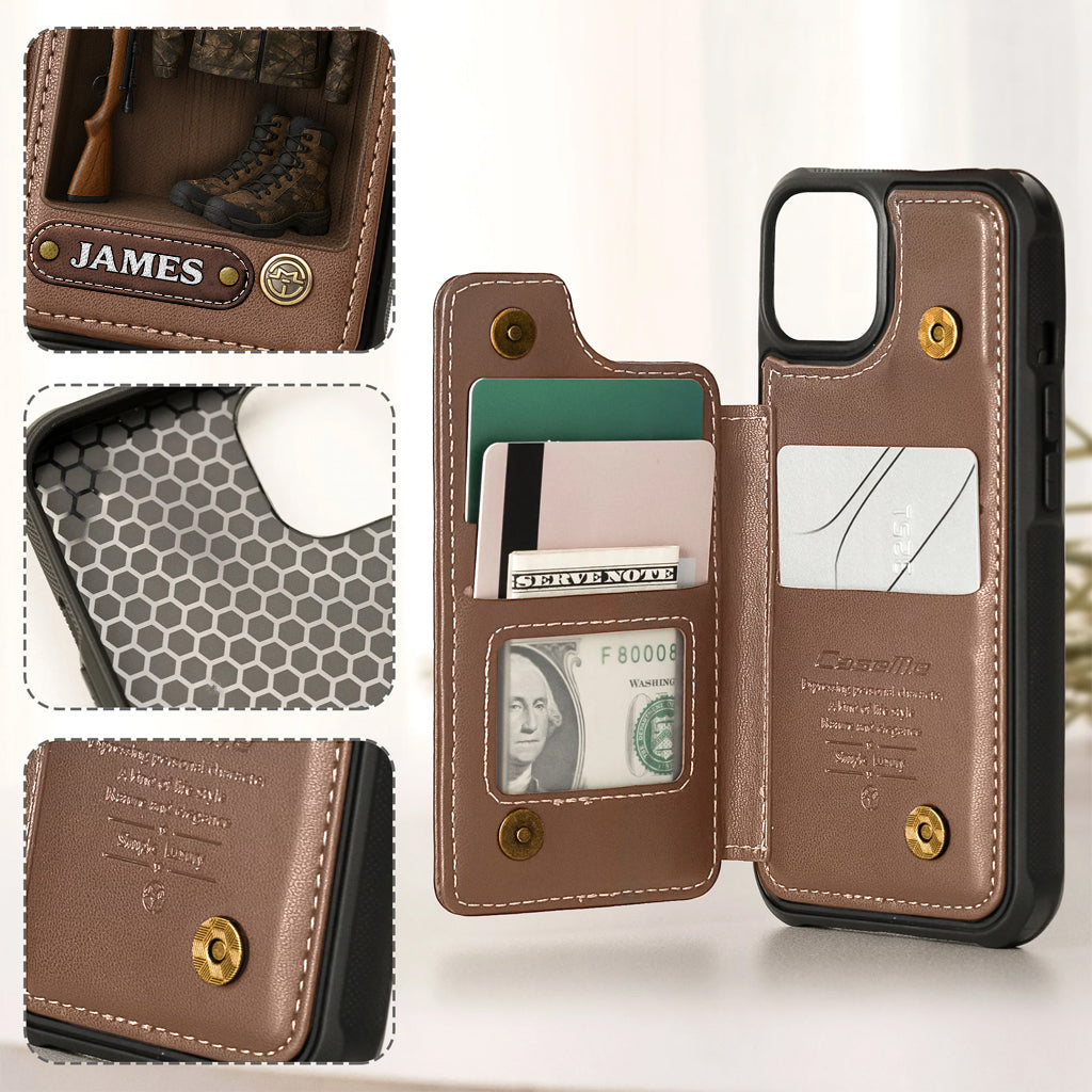 Love Hunting - Personalized Hunting Wallet Phone Case