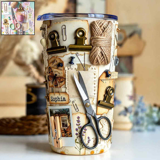 Scrapbooking lieben – personalisierter Scrapbooking-Becher