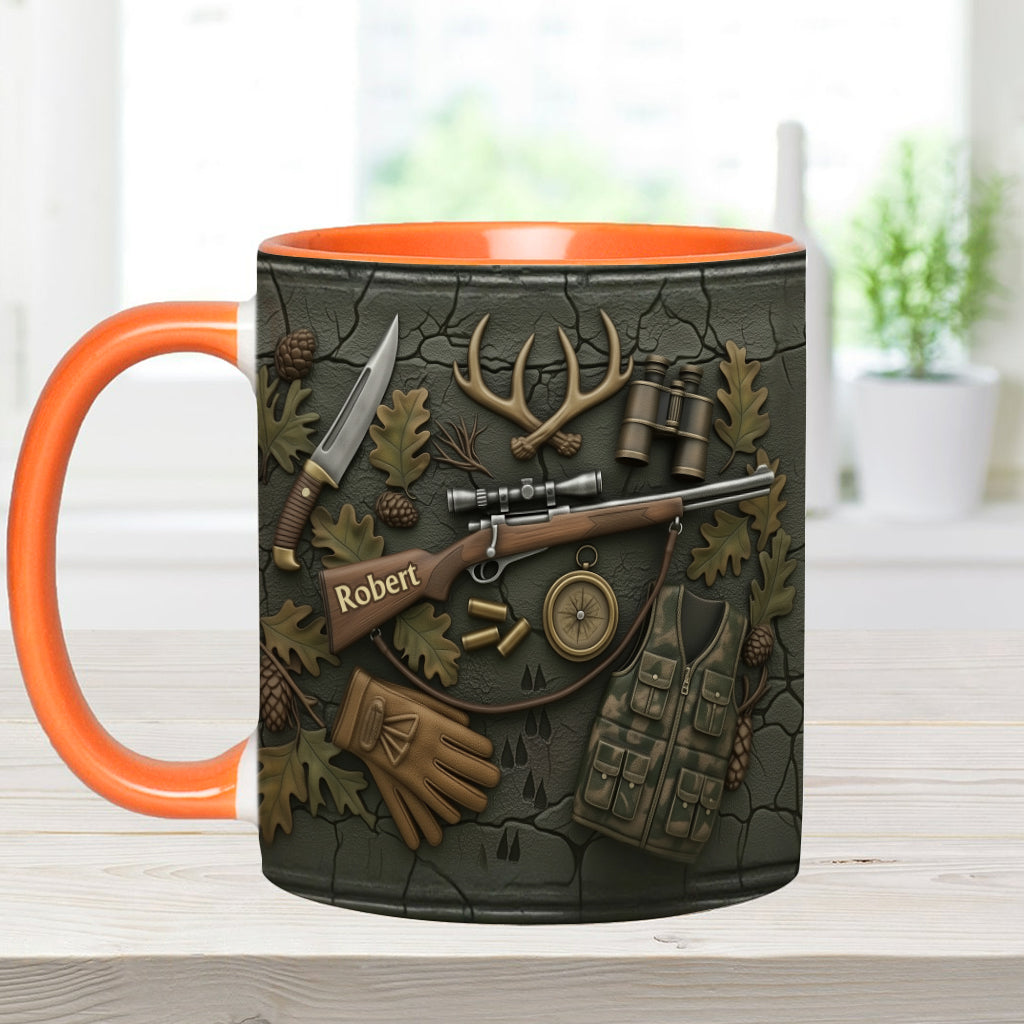 Mug personnalisé « J’adore la chasse »