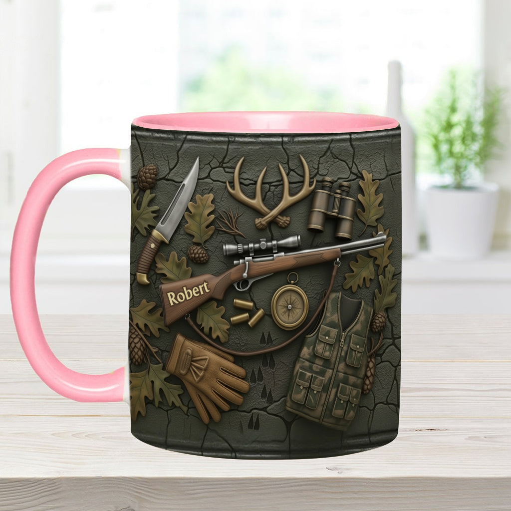 Mug personnalisé « J’adore la chasse »