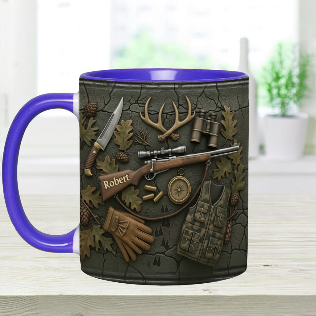Mug personnalisé « J’adore la chasse »