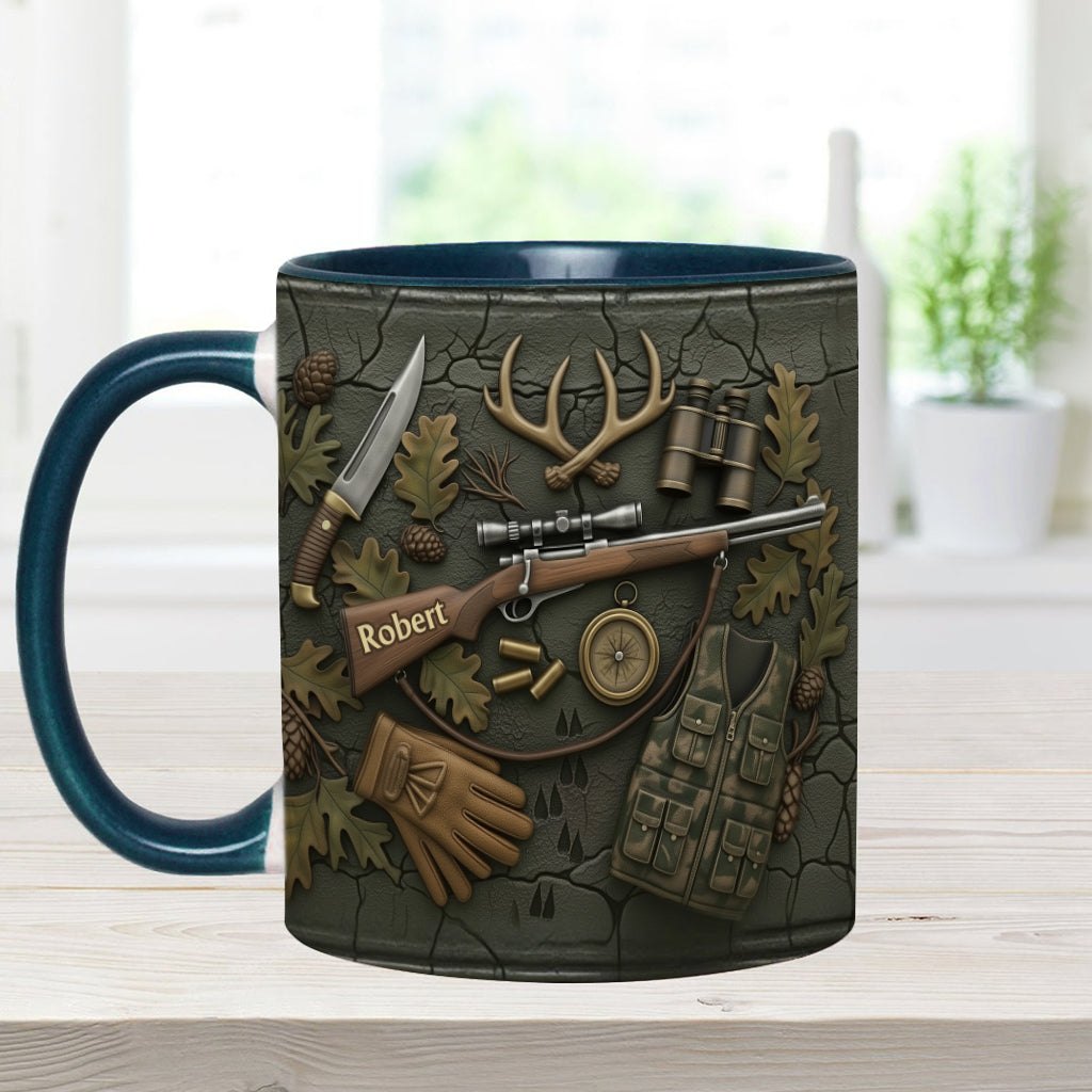 Mug personnalisé « J’adore la chasse »