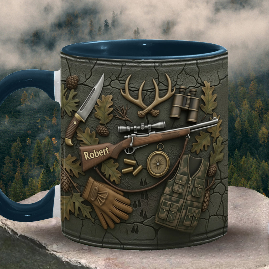 Mug personnalisé « J’adore la chasse »