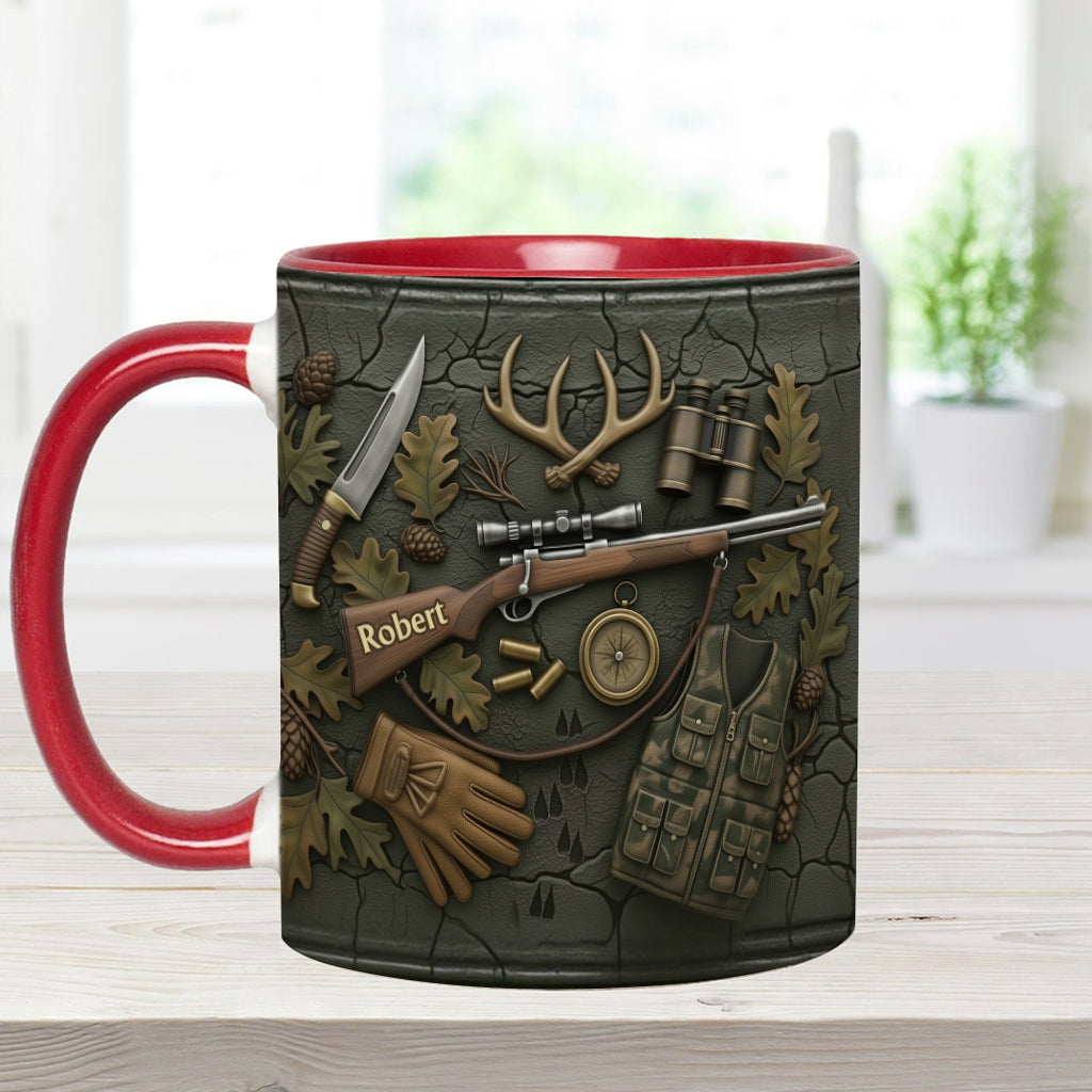 Mug personnalisé « J’adore la chasse »