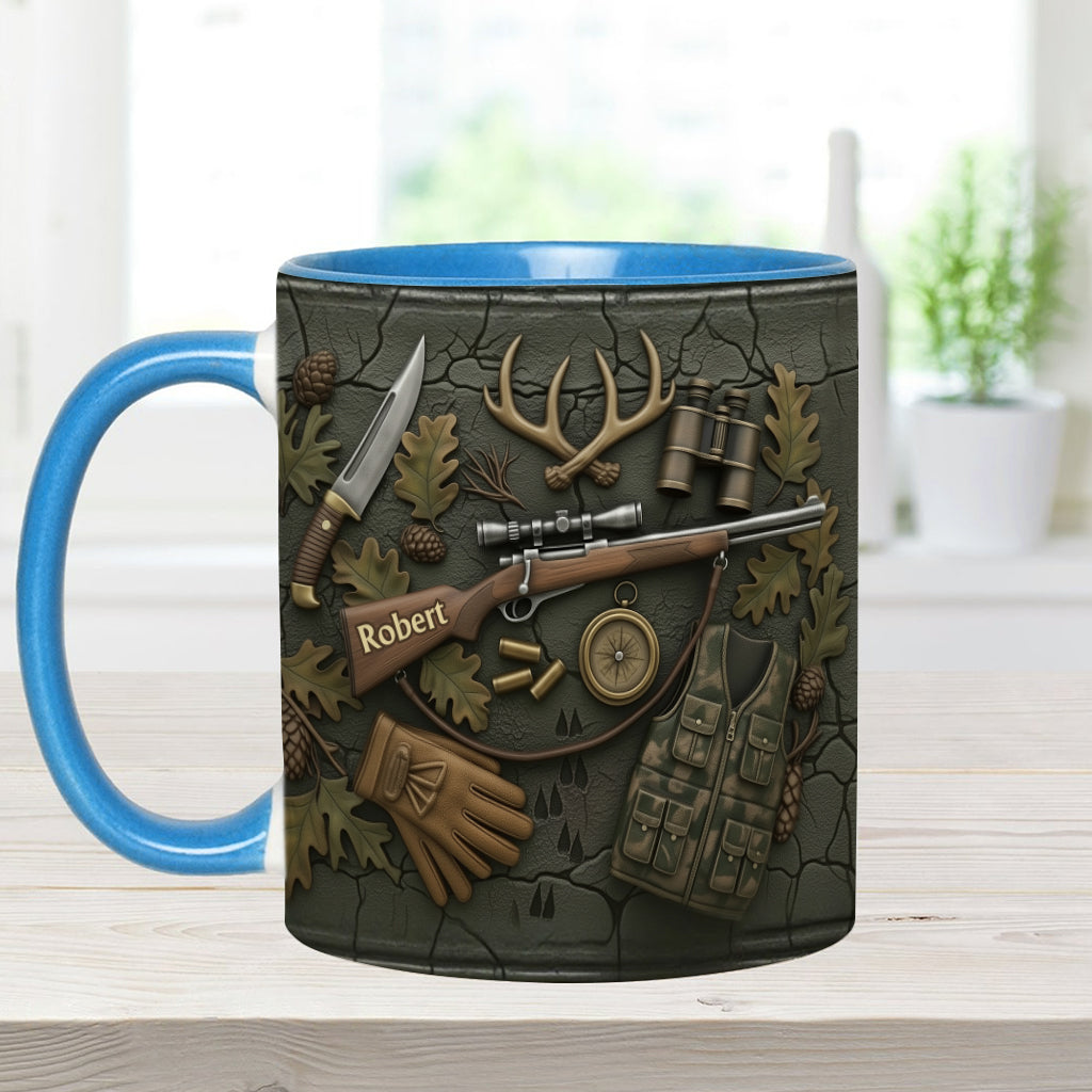 Mug personnalisé « J’adore la chasse »