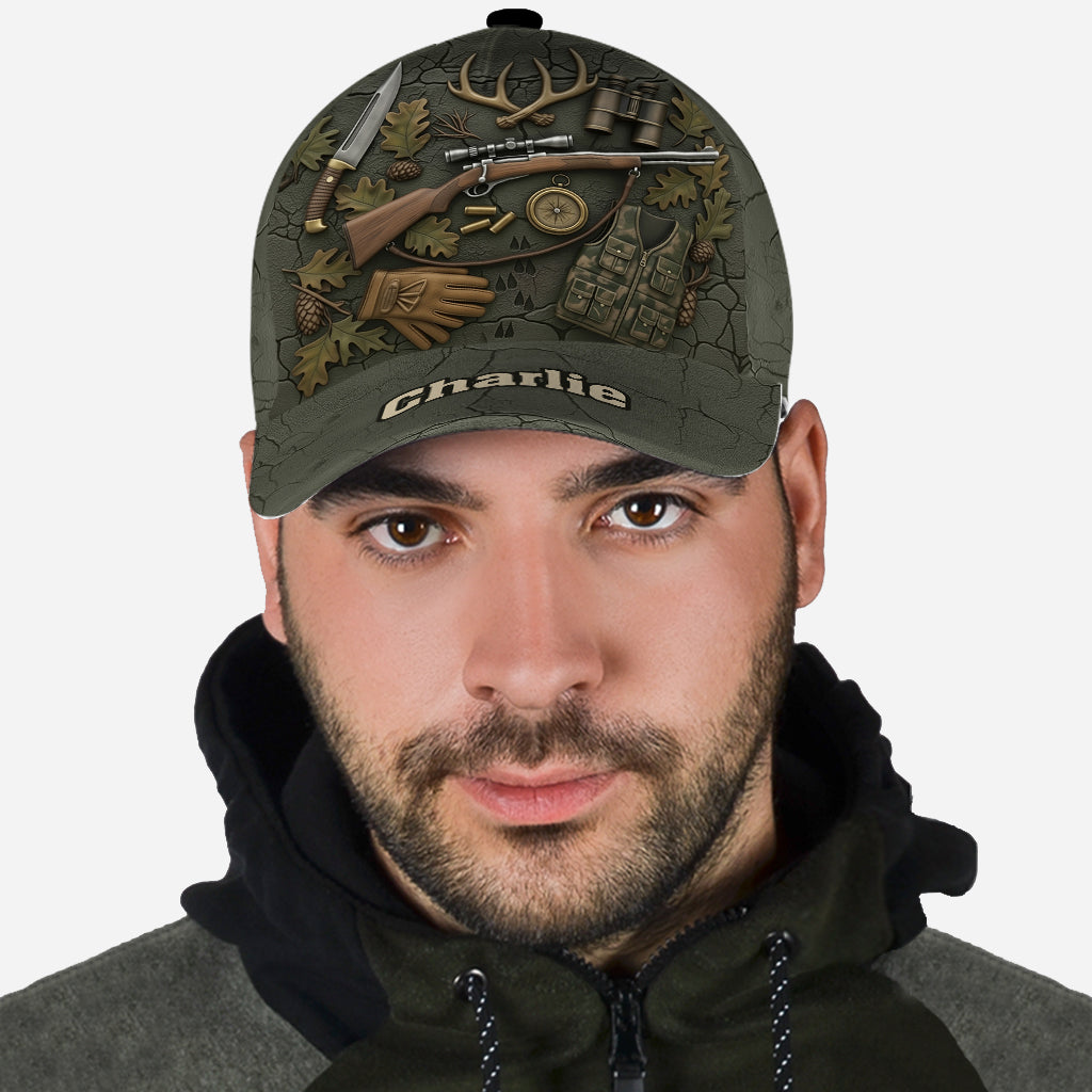 Liebe zur Jagd – Personalisierte klassische Jagdkappe