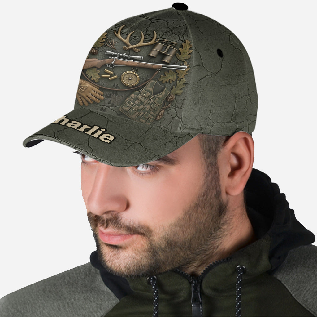 Liebe zur Jagd – Personalisierte klassische Jagdkappe