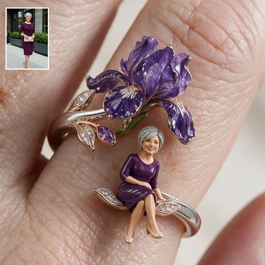 Gestalte deine Lieblingsblume - Personalisierbarer Ring für Selbstliebe