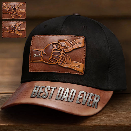 Best Dad Ever - Personalized Father Classic Cap