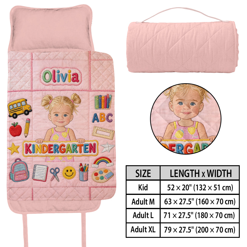 Back To School - Personalized Kid Nap Mat
