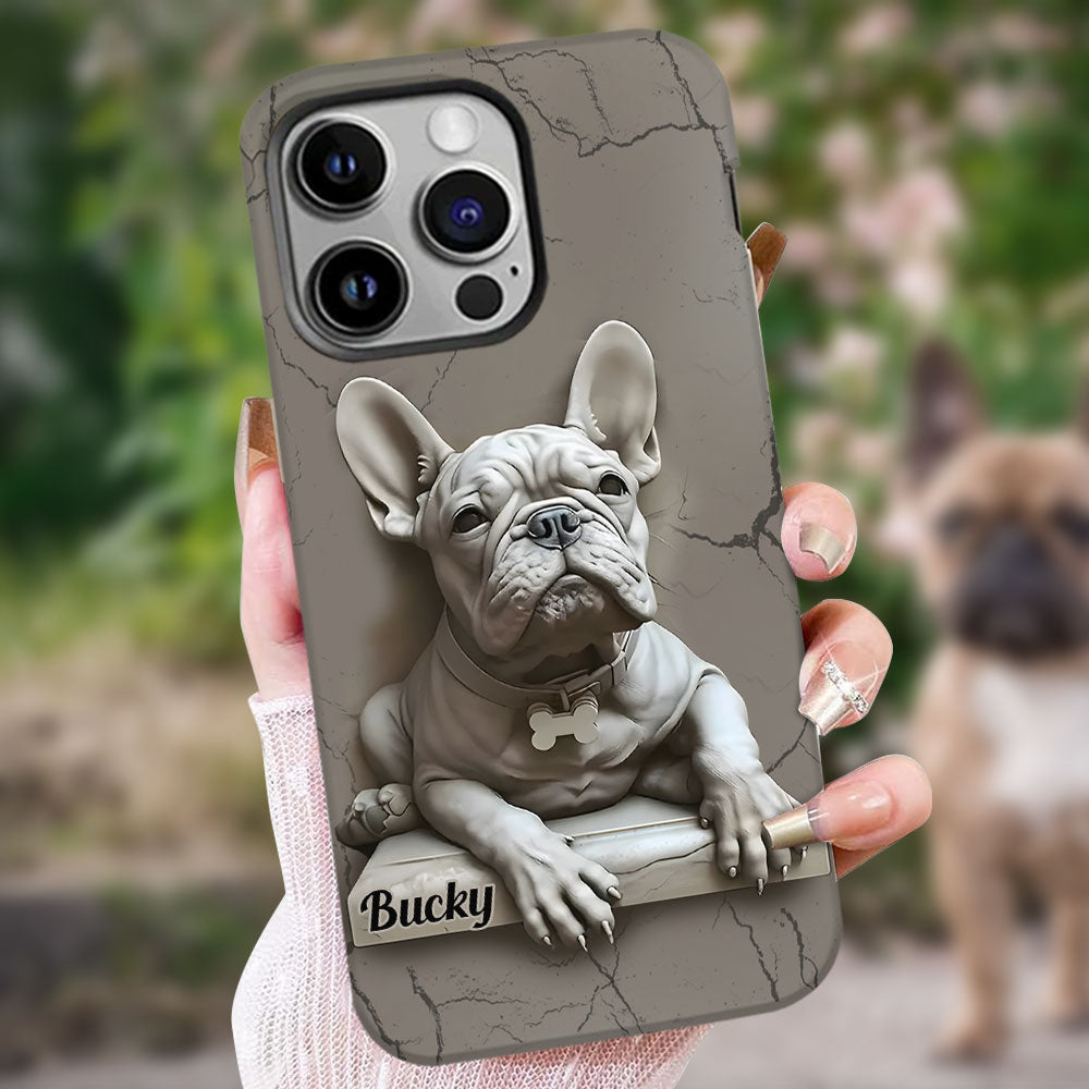Coque de téléphone personnalisée avec motif bouledogue français - Bouledogue français