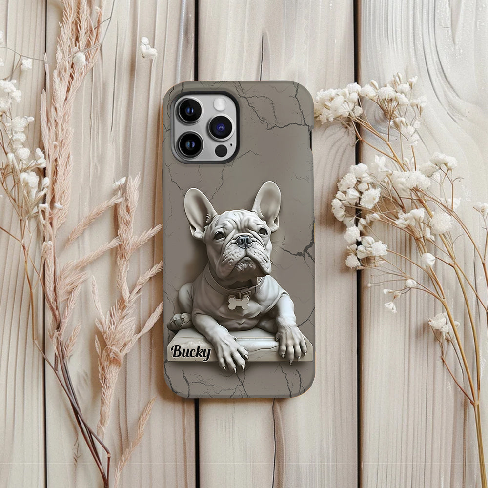 Coque de téléphone personnalisée avec motif bouledogue français - Bouledogue français