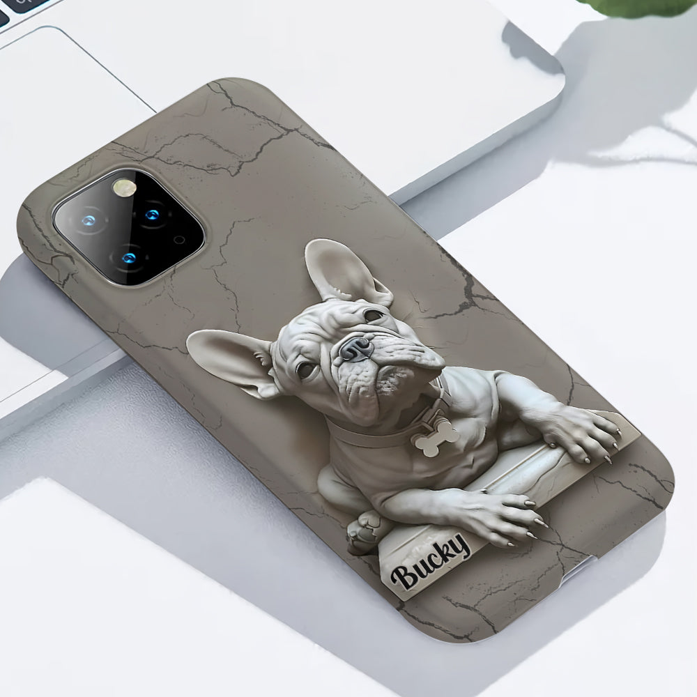 Coque de téléphone personnalisée avec motif bouledogue français - Bouledogue français