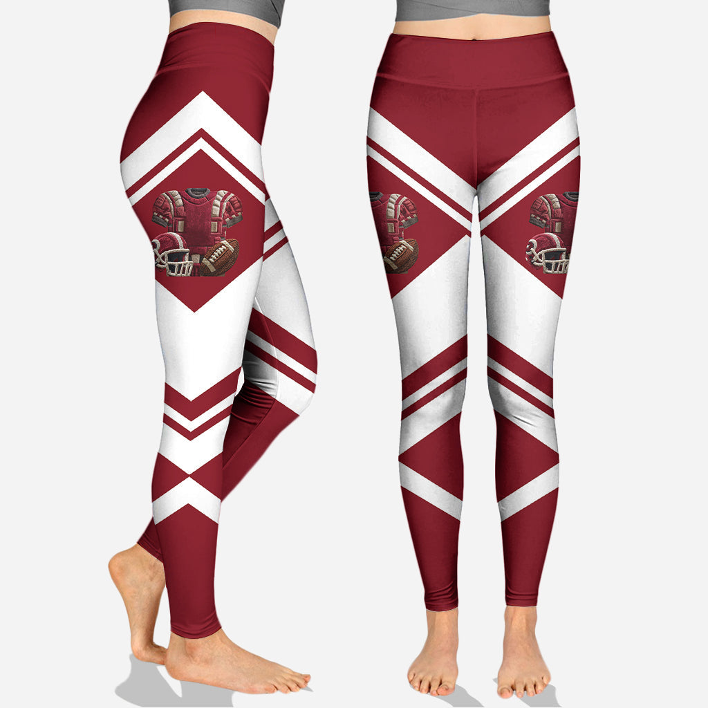 Stolze Fußball-Mama, Oma,... – Personalisierter Fußball-Hoodie und Leggings