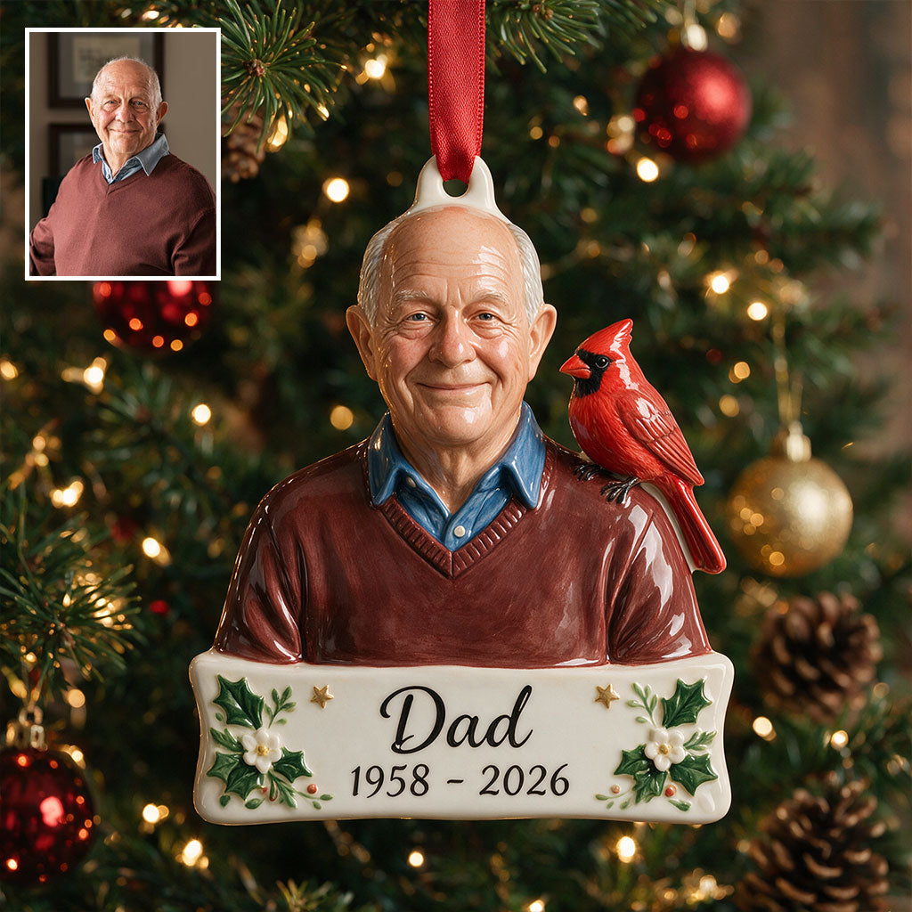 In Loving Memory - Personalized Memorial Premium 3D Ornament
