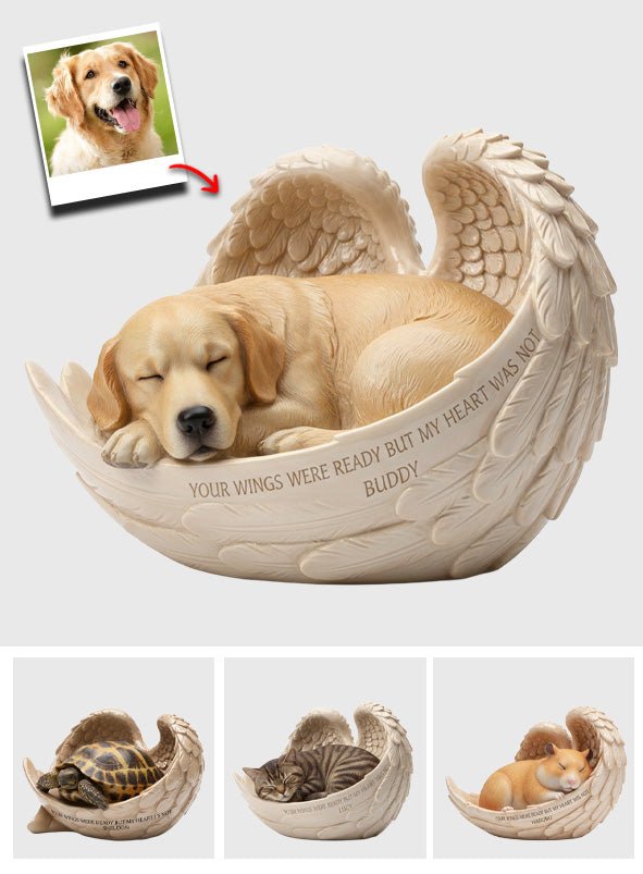 Cadeau personnalisé pour une personne ayant perdu son animal de compagnie - Plaque acrylique personnalisée en forme de chien