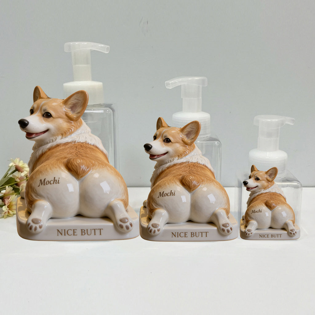 Beau Fessier - Distributeur de Savon Personnalisé pour Chien