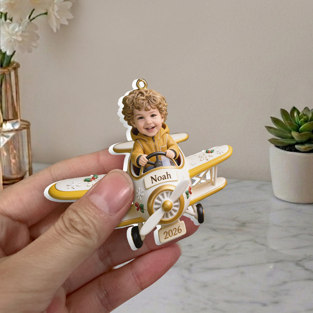 Flieg Mit Mir - Personalisierte Kinder Premium 3D Ornament