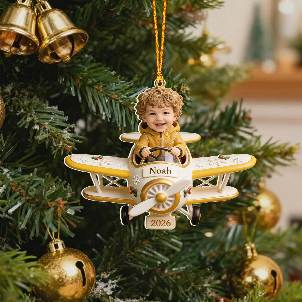 Flieg Mit Mir - Personalisierte Kinder Premium 3D Ornament