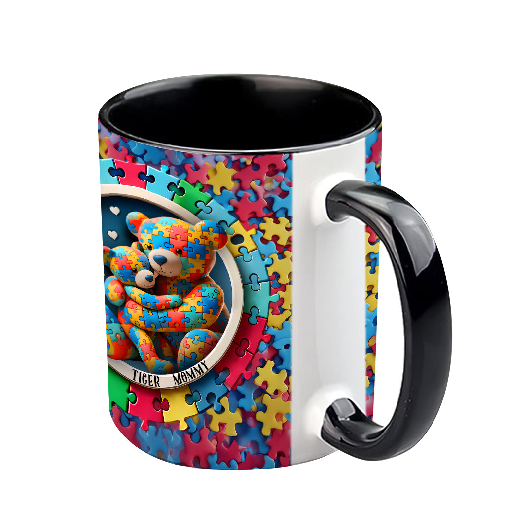 Tu es mon cœur - Mug personnalisé pour la sensibilisation à l'autisme
