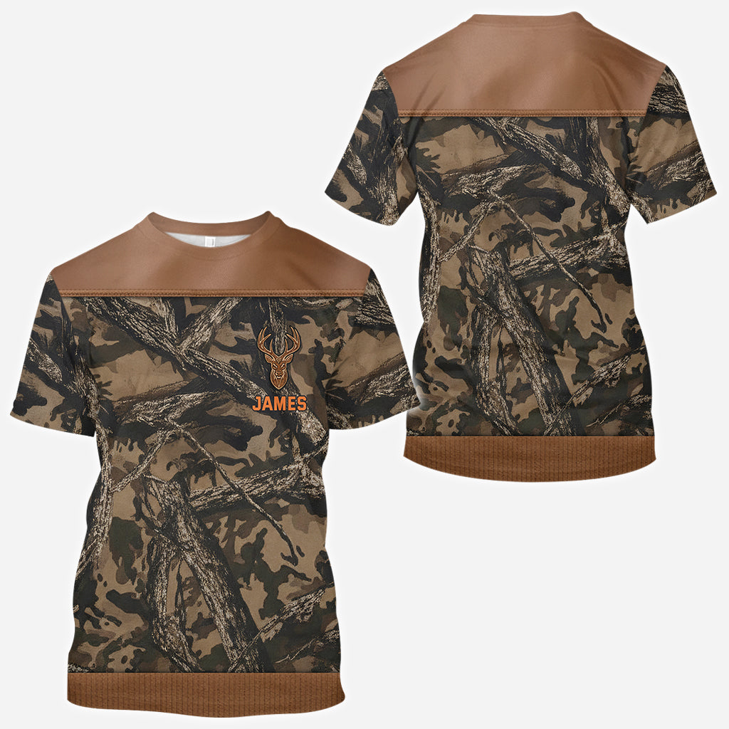 T-shirt personnalisé « La chasse, c'est la passion »