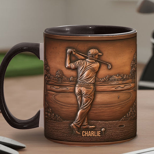 Der beste Golfer – Personalisierte Golf-Tasse