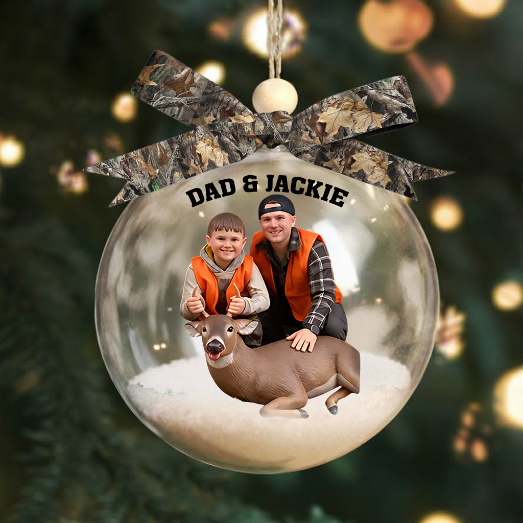 The Best Hunter - Personalized Hunting Premium 3D Ornament