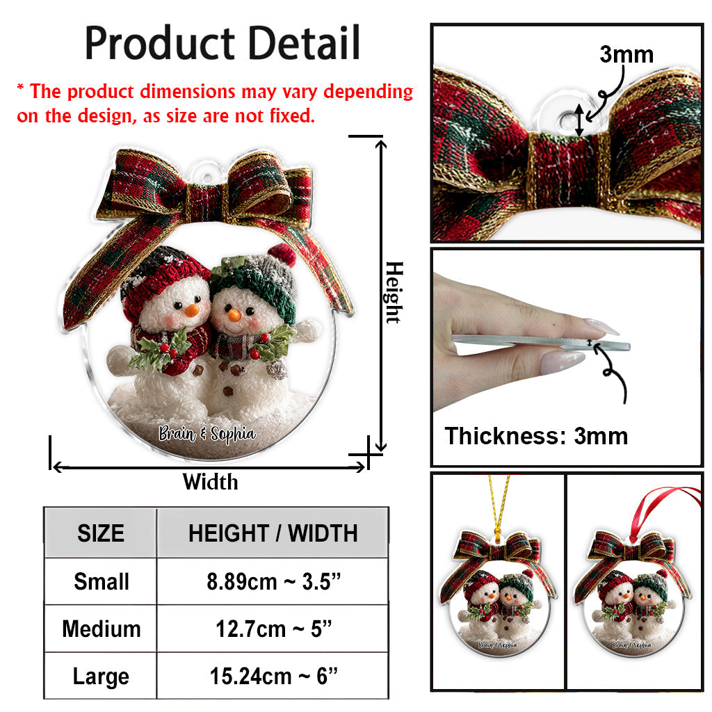 You & Me We Got This - Personalized Couple Ornament