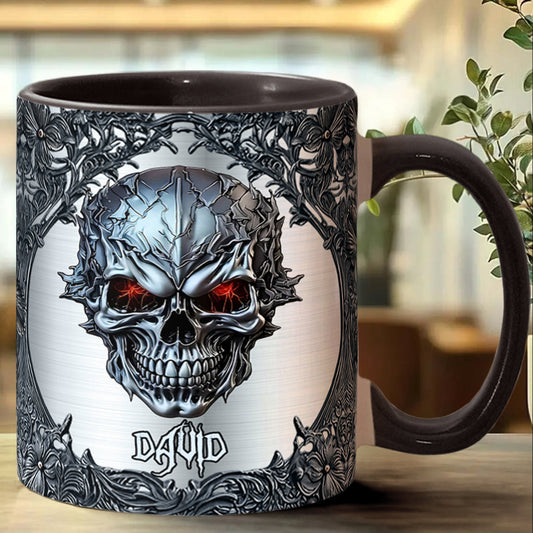 Cool Skull - Personalized Skull Accent Mug