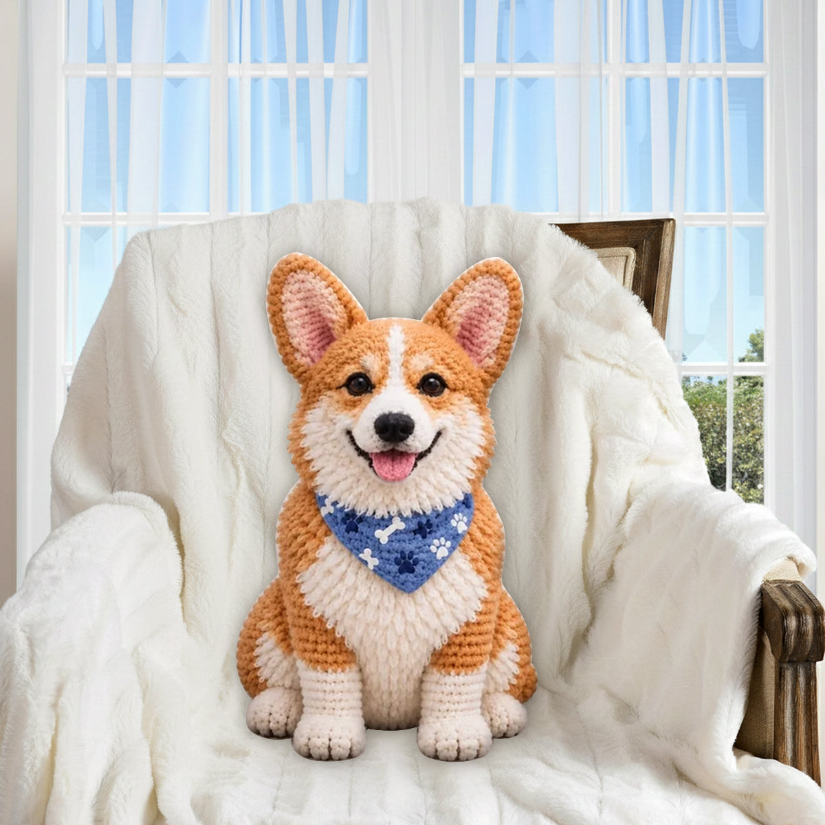 Dog Owner Gift - Personalized Dog Premium Faux Fur Pillow