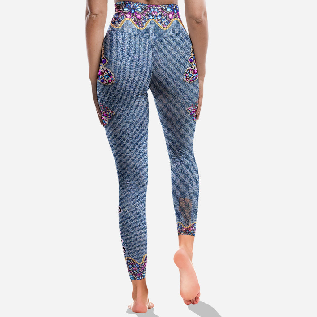 Magnifique papillon - Leggings papillon personnalisés