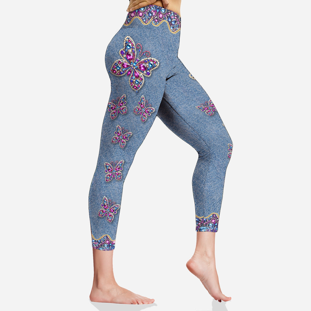 Magnifique papillon - Leggings papillon personnalisés