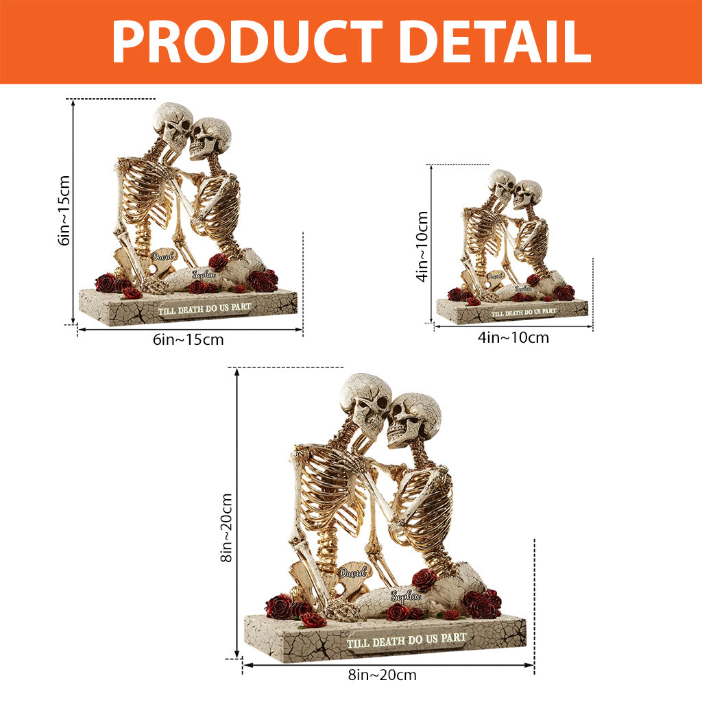 From Our First Kiss To Our Last Breath - Personalized Couple Custom Shaped Acrylic Plaque