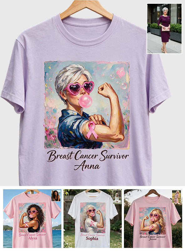 We Can Fight It! - Personalized Breast Cancer Awareness All Over Shirt