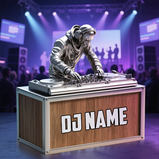 Cool DJ – Personalisierte DJ-Acrylplakette in individueller Form