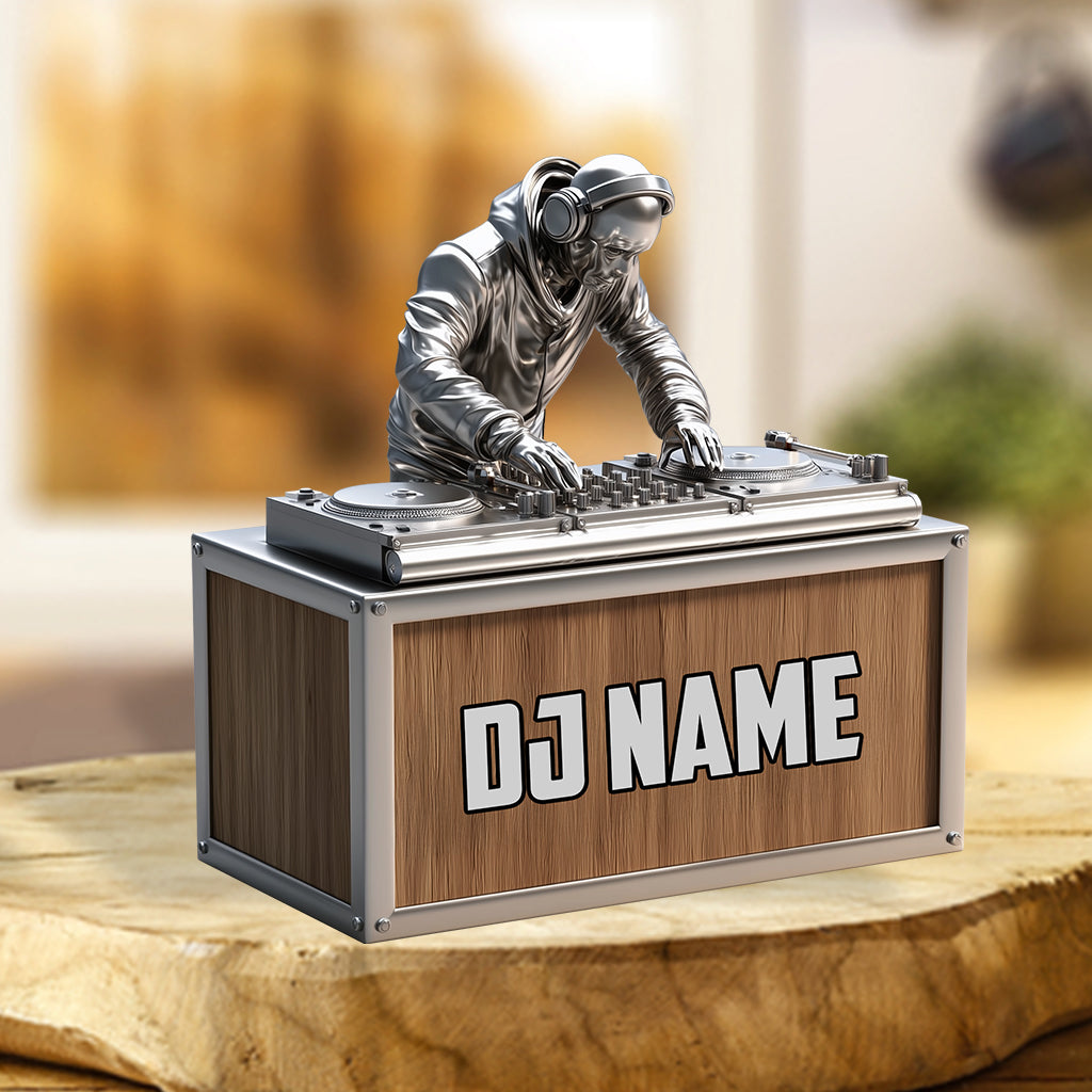 Cool DJ – Personalisierte DJ-Acrylplakette in individueller Form