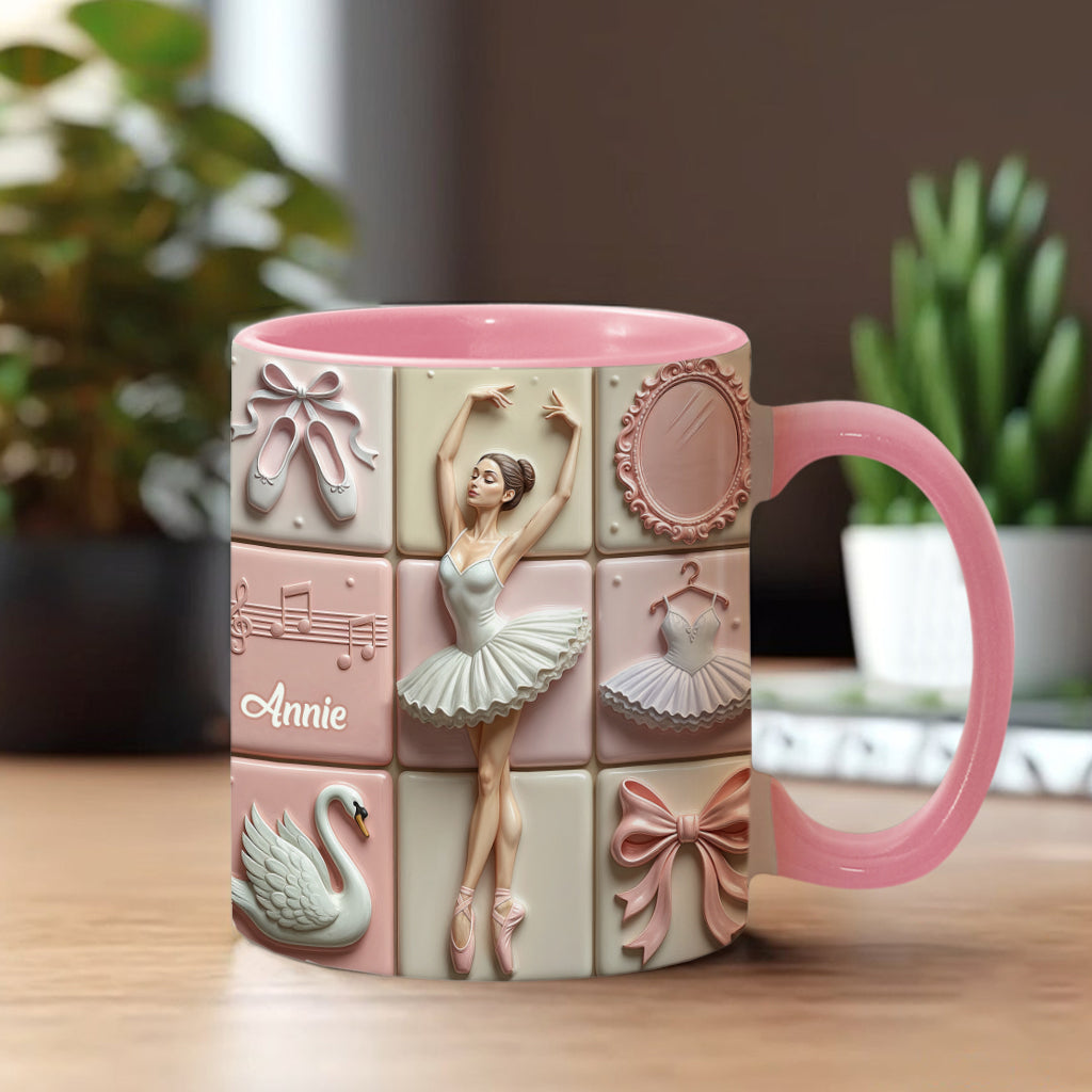 Mug personnalisé « Love Ballet » sur le thème du ballet