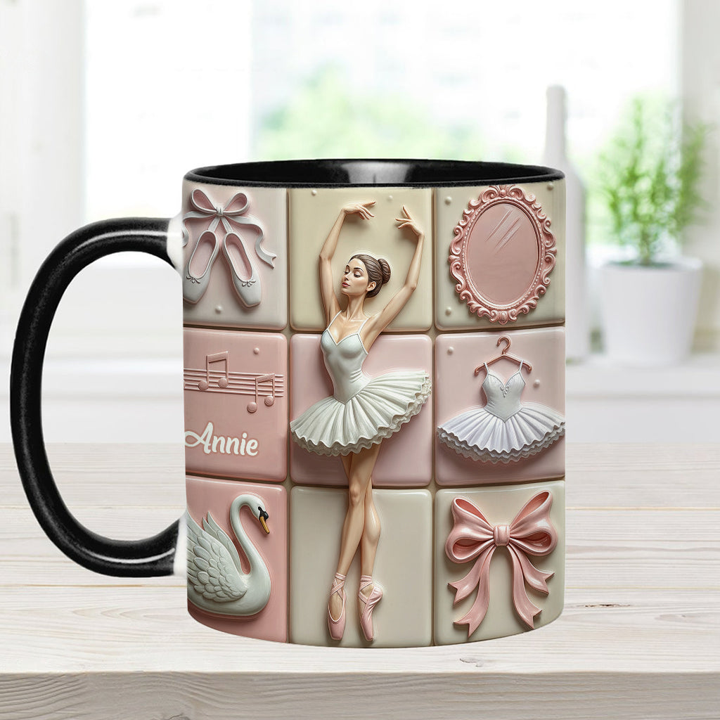 Mug personnalisé « Love Ballet » sur le thème du ballet