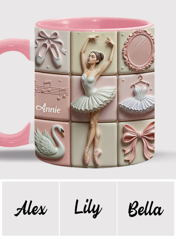 Mug personnalisé « Love Ballet » sur le thème du ballet