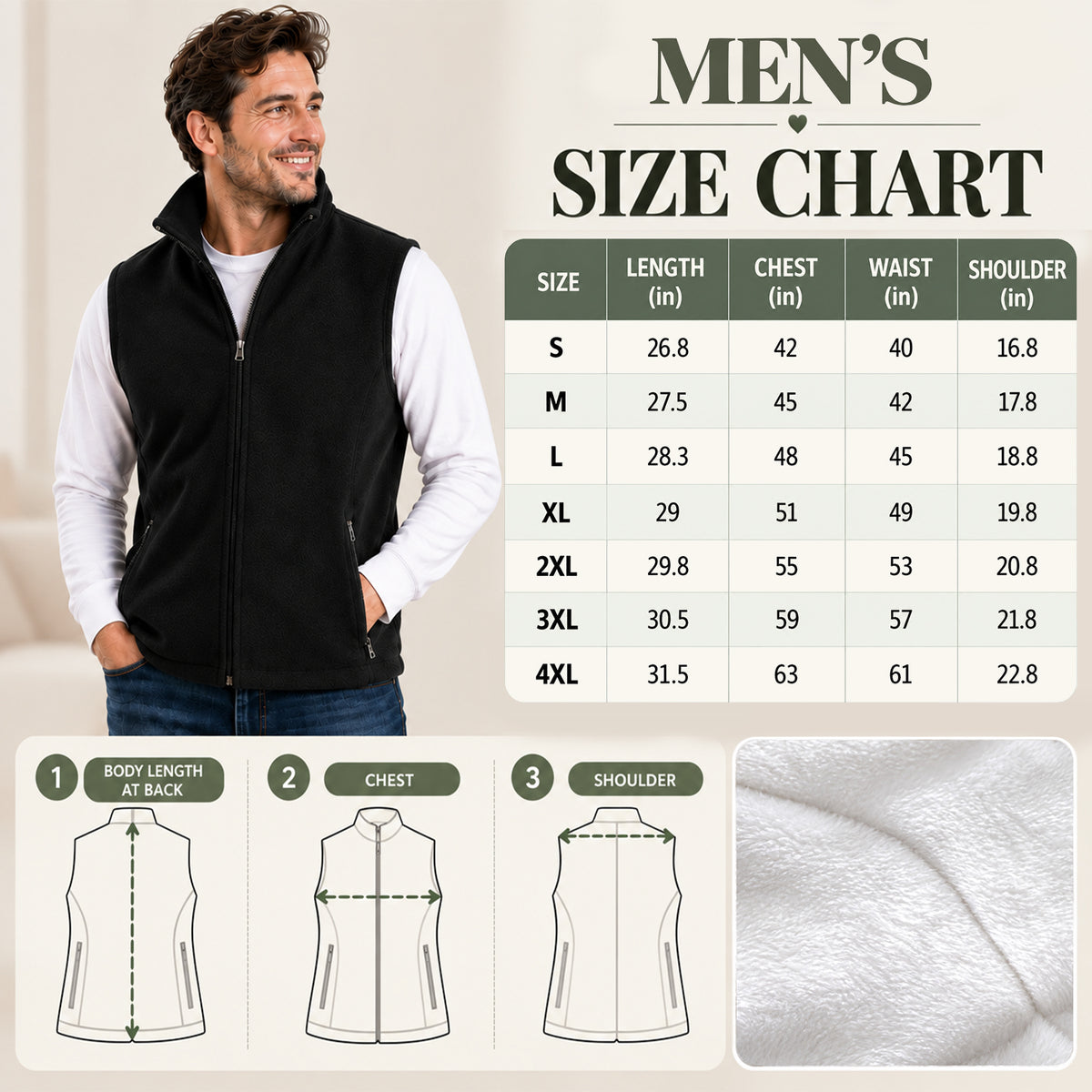 Love Highland Cow - Personalized Highland Cow Flannel Fleece Vest