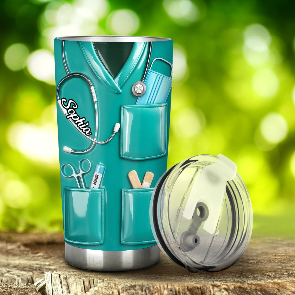Nurse Nutritional Facts - Personalized Nurse Tumbler