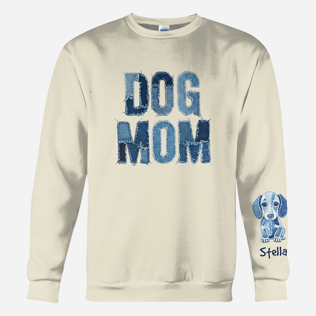 Hundemama - Personalisiertes T-Shirt mit Hundemotiv