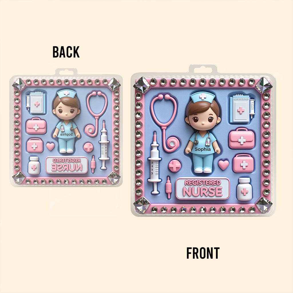 Nurse Life - Personalized Nurse Custom Shaped Acrylic Plaque