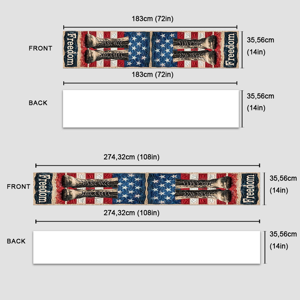 4th Of July Freedom - Independence Day/ 4th Of July Table Runner