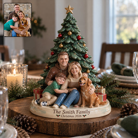 Wir haben das - Personalisierte Familien 3D-Plakette
