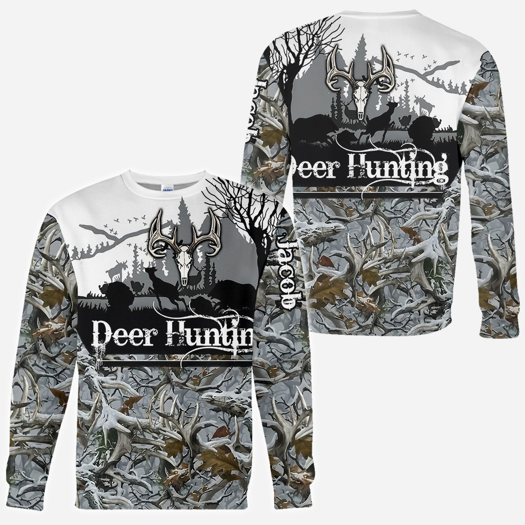 Deer Hunting - Personalized Hunting All Over Shirt