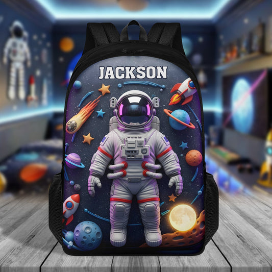 Astronaute et Espace - Sac à dos multifonctionnel personnalisé pour enfant