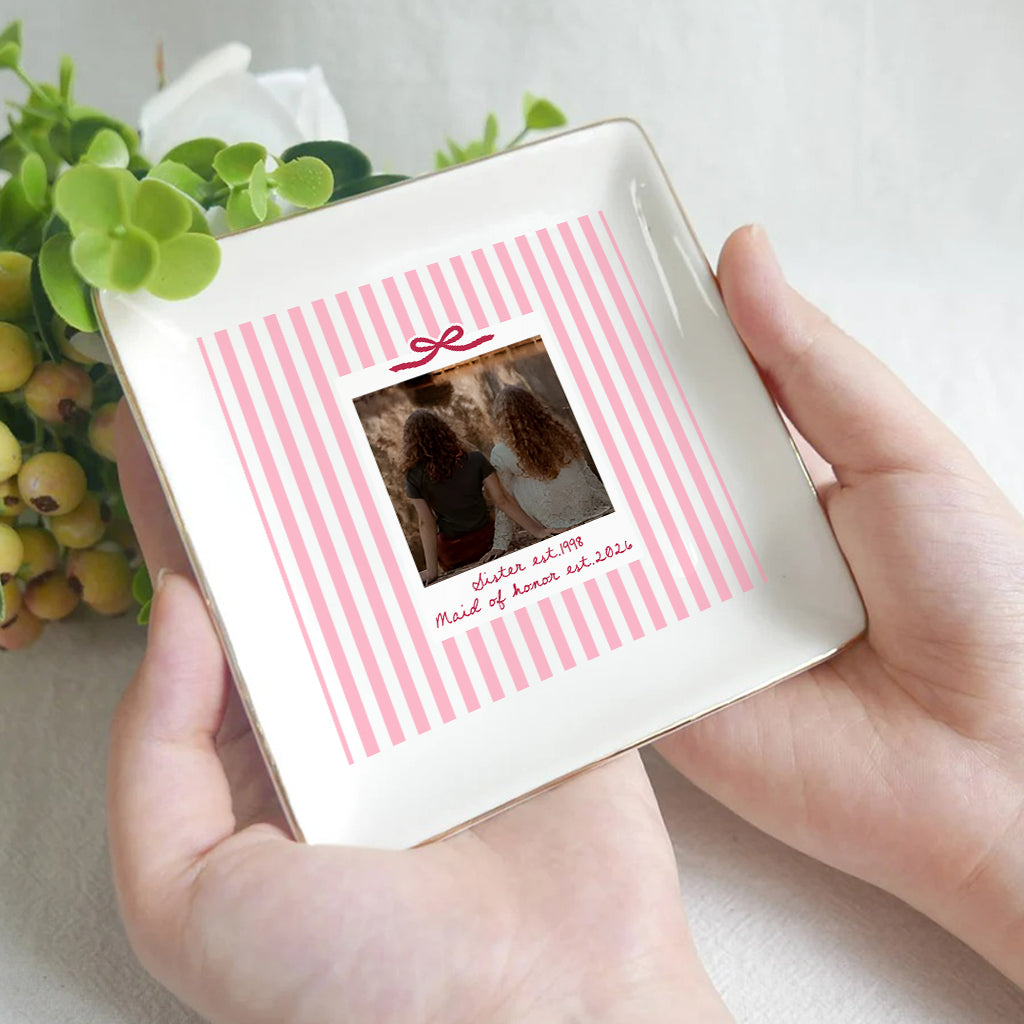 Birthday Gift - Personalized Birthday Jewelry Dish