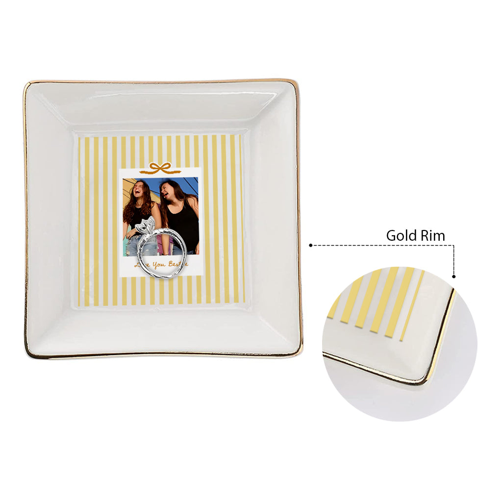 Birthday Gift - Personalized Birthday Jewelry Dish