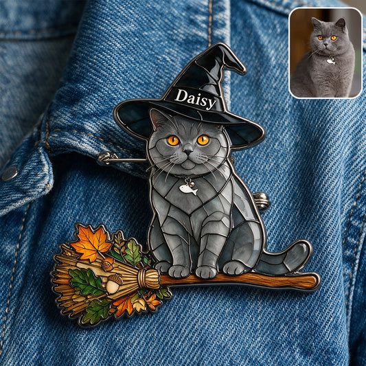 Halloween Vibes - Personalized Dog 3D Embossed Enamel Pin